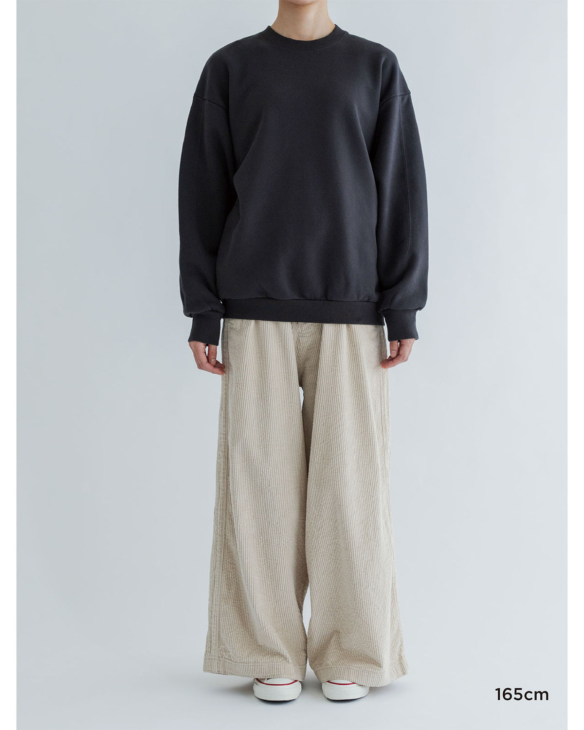 MEYAME SWITCHING PATTERN SWEAT (BRUSHED LINING)