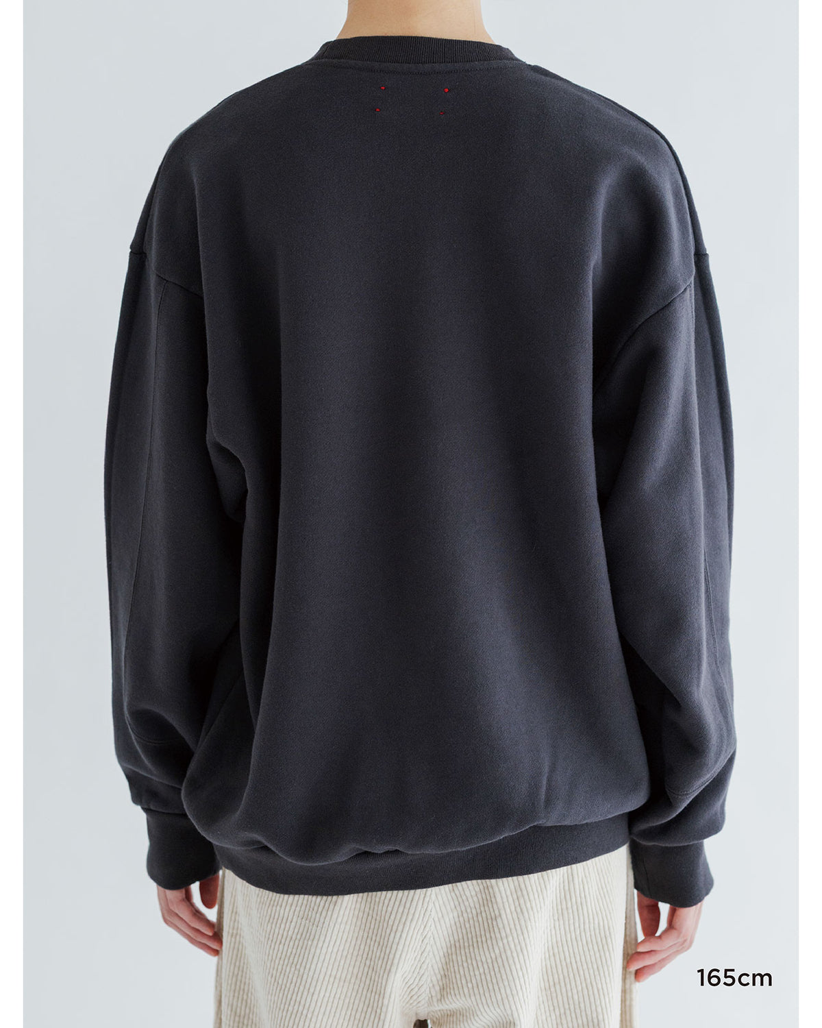 MEYAME SWITCHING PATTERN SWEAT (BRUSHED LINING)