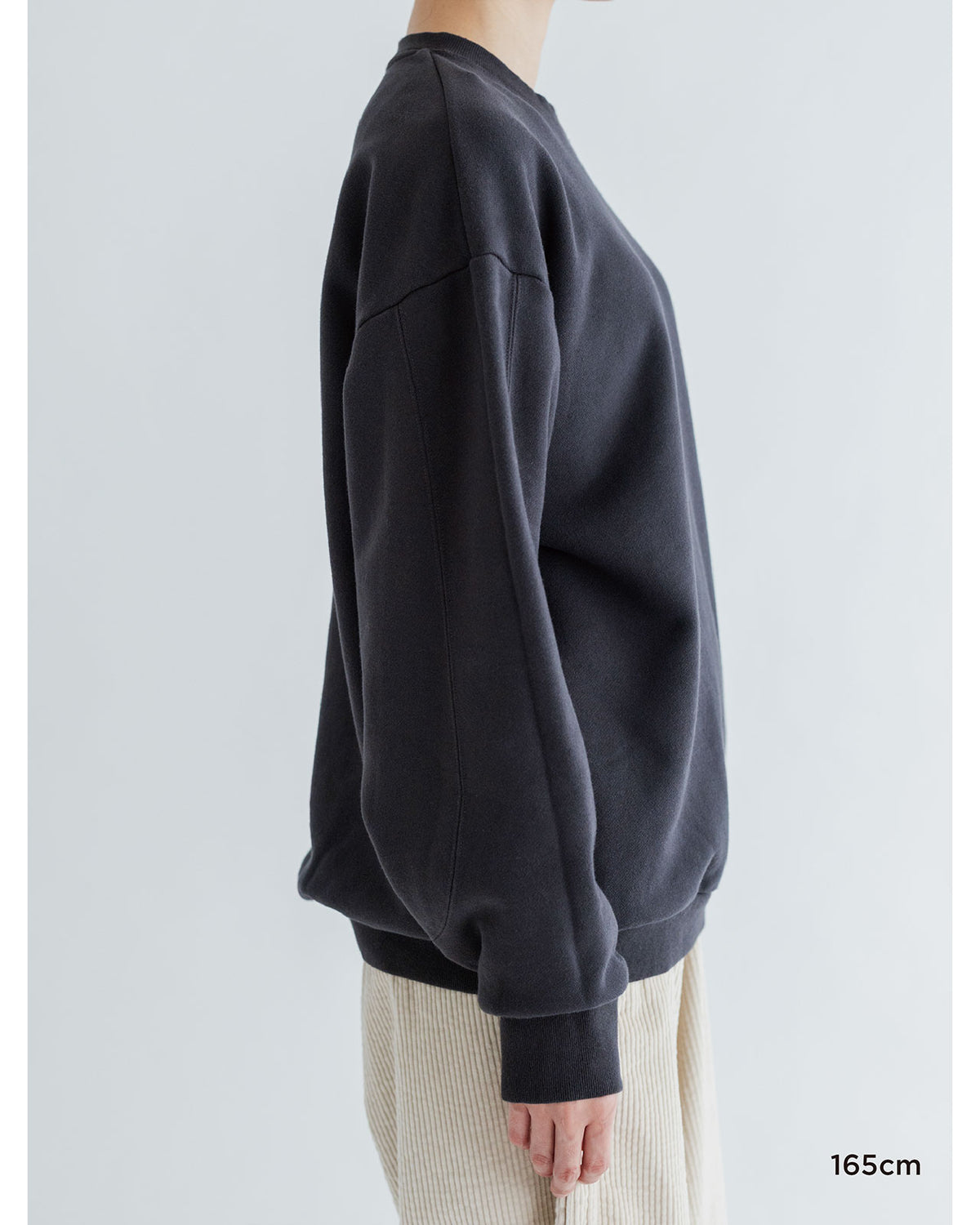 MEYAME SWITCHING PATTERN SWEAT (BRUSHED LINING)