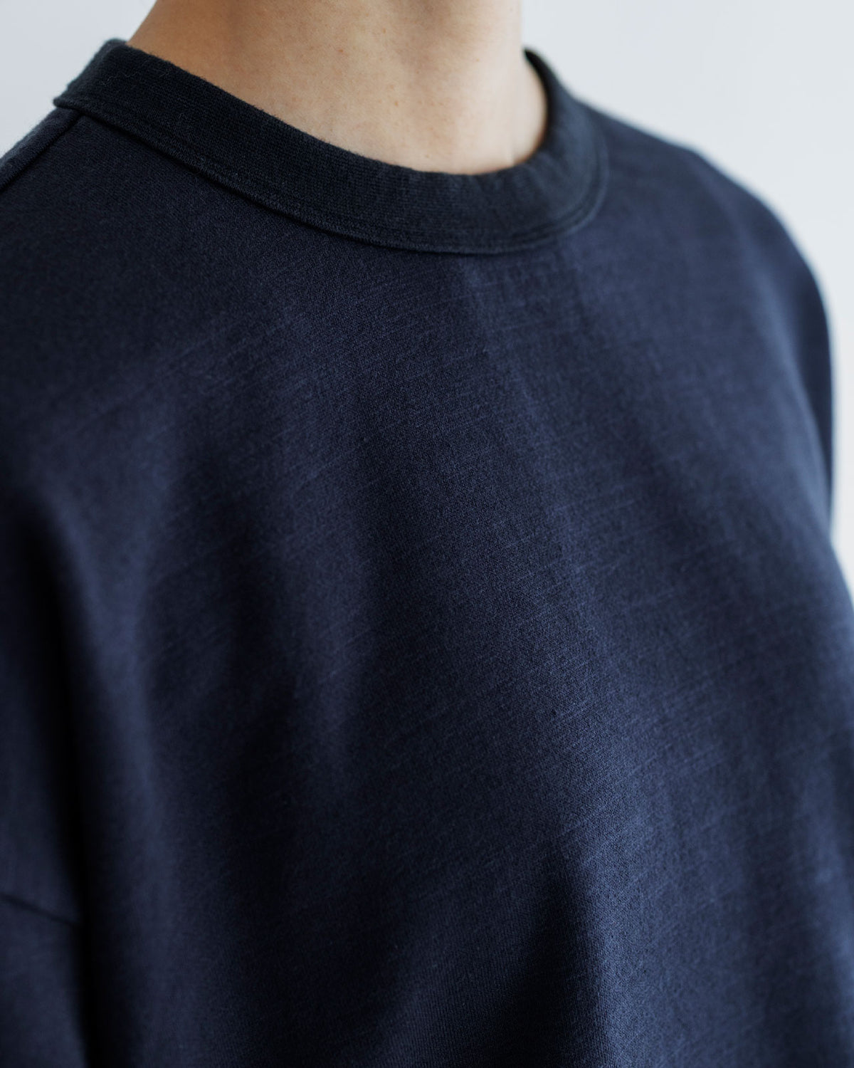 MEYAME LIGHT SOFT SHORT SWEAT (BRUSHED LINING)