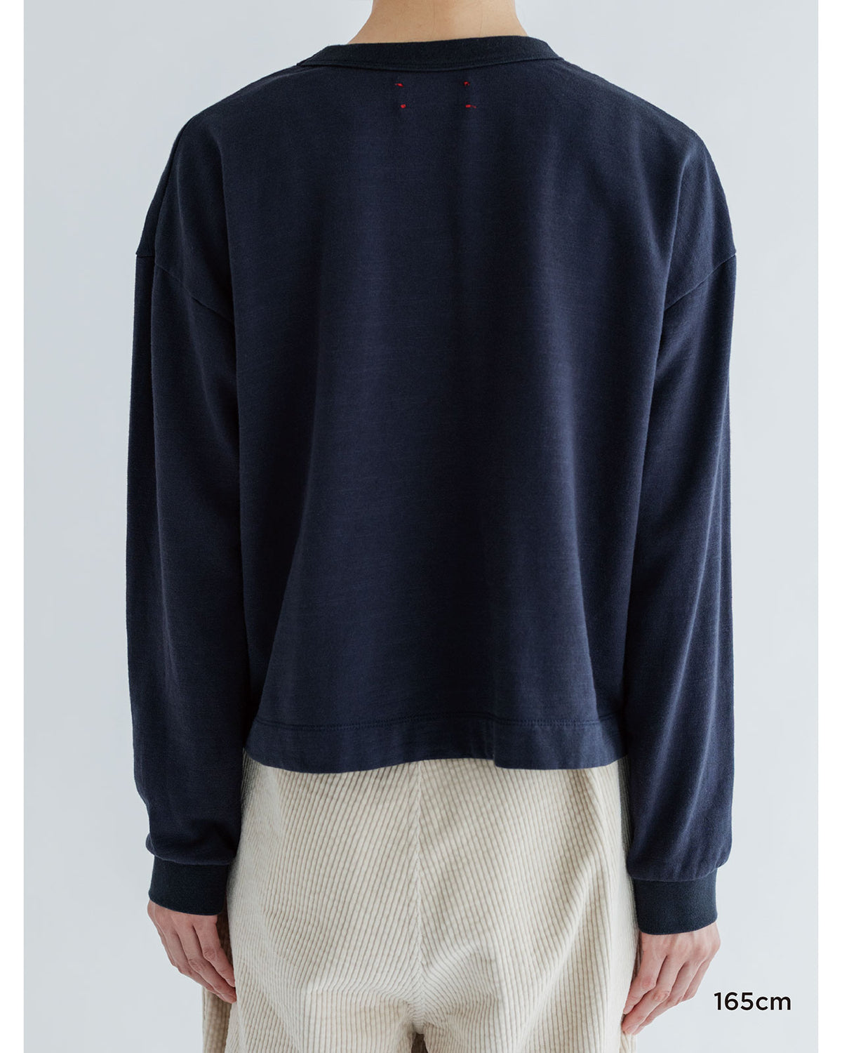 MEYAME LIGHT SOFT SHORT SWEAT (BRUSHED LINING)
