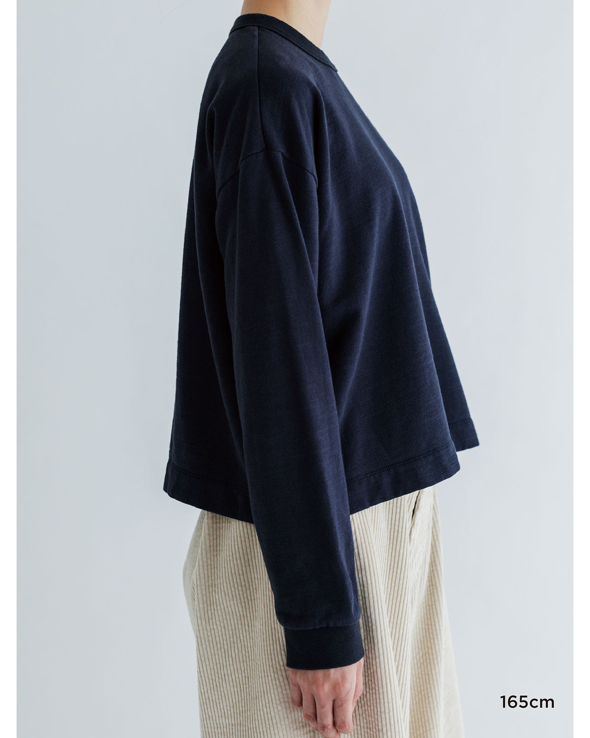MEYAME LIGHT SOFT SHORT SWEAT (BRUSHED LINING)
