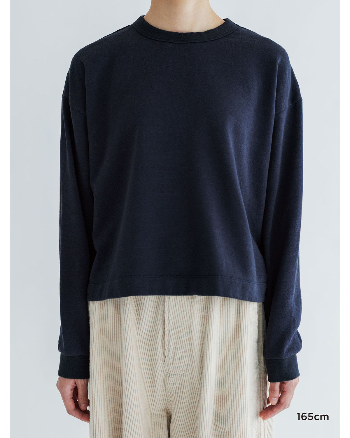 MEYAME LIGHT SOFT SHORT SWEAT (BRUSHED LINING)