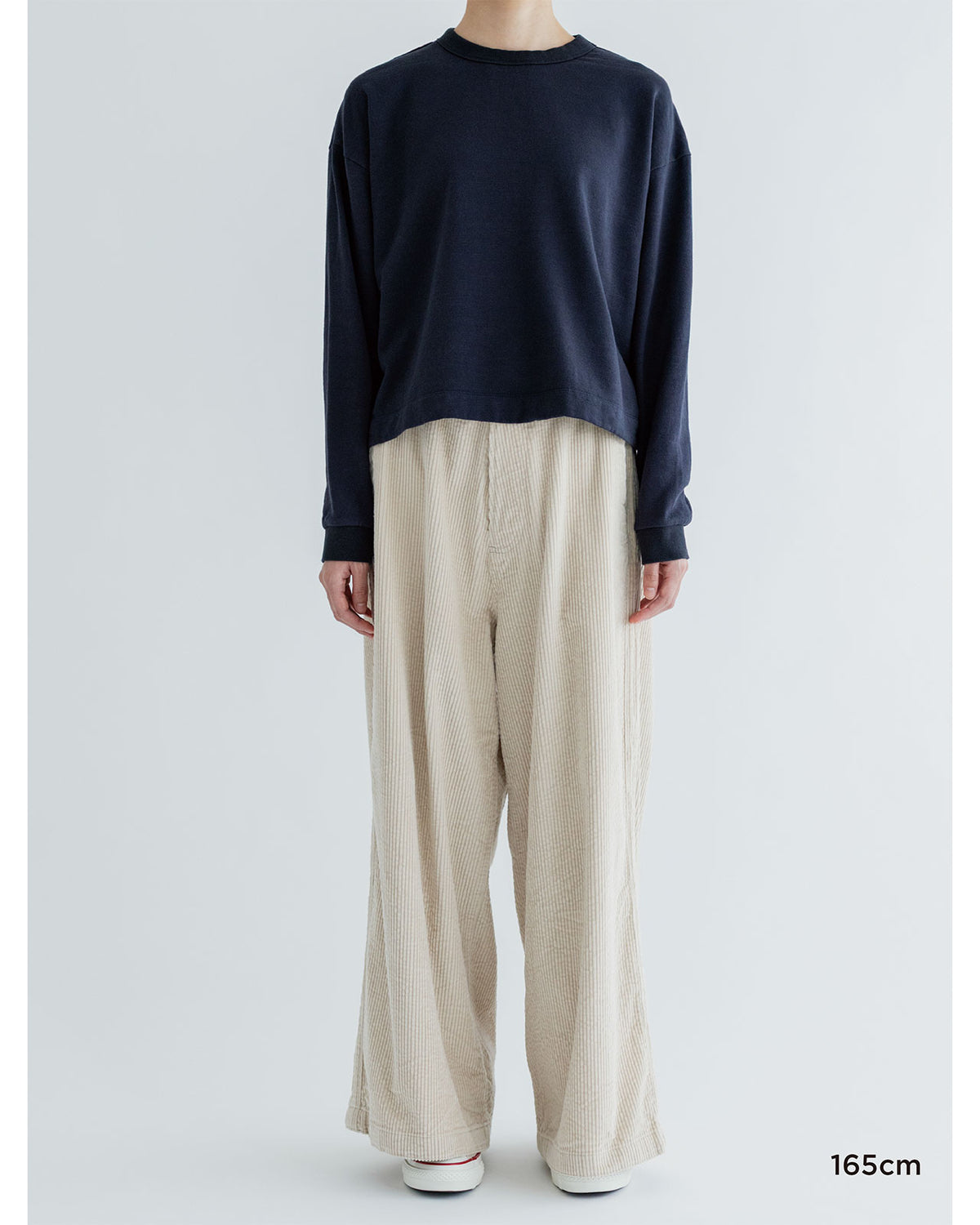 MEYAME LIGHT SOFT SHORT SWEAT (BRUSHED LINING)