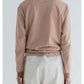 MEYAME BORDER SLIT LONG SLEEVE TEE