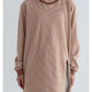 MEYAME BORDER SLIT LONG SLEEVE TEE