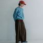 MEYAME WOOL EMBROIDELY CAP (TATEYOMI)