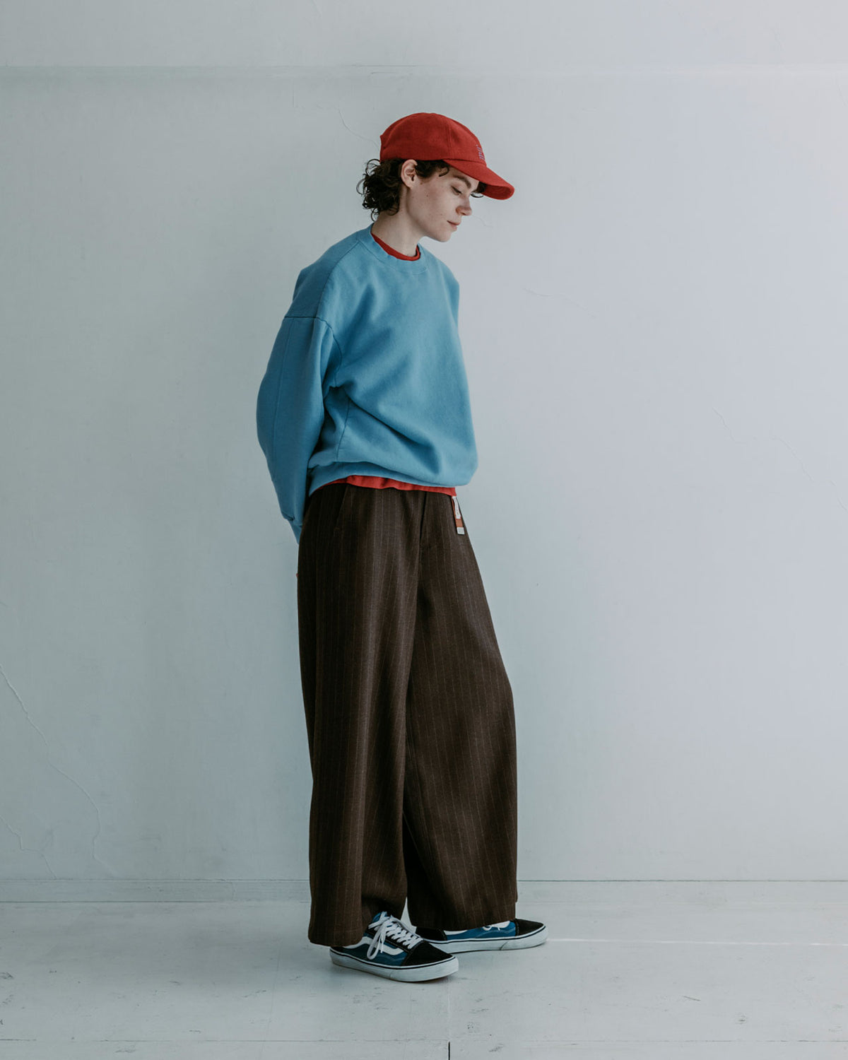 MEYAME WOOL EMBROIDELY CAP (TATEYOMI)