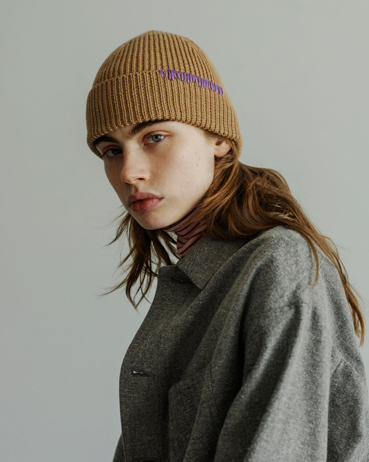 MEYAME HAND-EMBROIDERED KNIT CAP