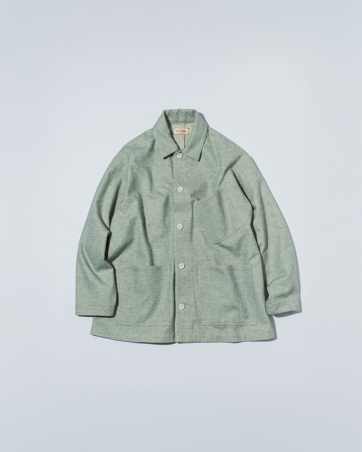 MEYAME BRUSHED JAZZ NEP DENIM JACKET