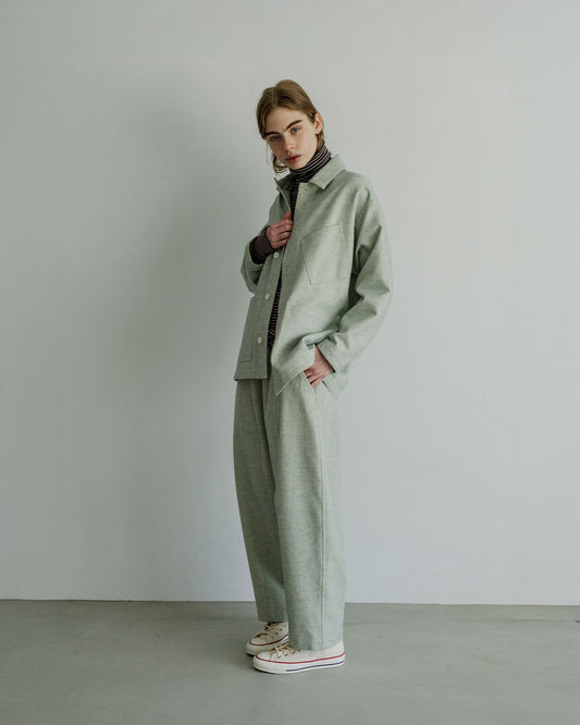 MEYAME BRUSHED JAZZ NEP DENIM JACKET