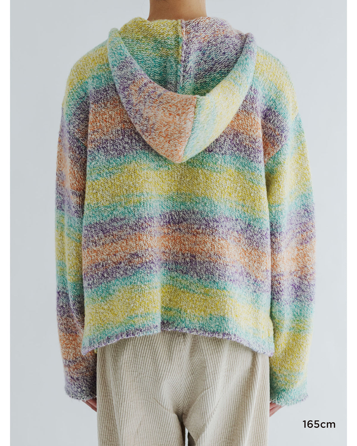 MEYAME WOOL MEXICAN KNIT PARKA