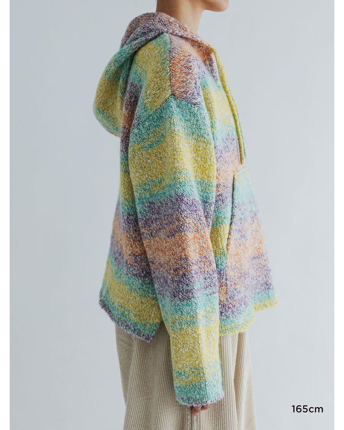 MEYAME WOOL MEXICAN KNIT PARKA