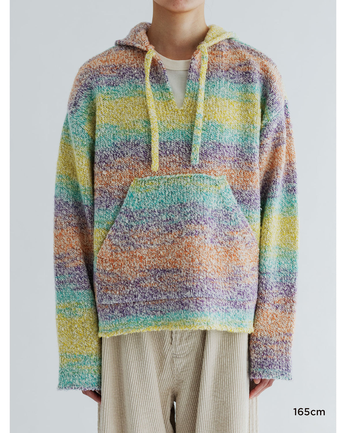 MEYAME WOOL MEXICAN KNIT PARKA