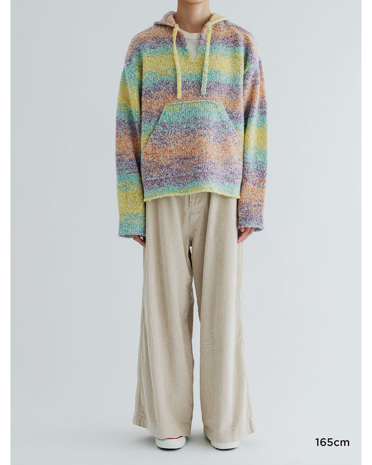 MEYAME WOOL MEXICAN KNIT PARKA