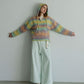 MEYAME WOOL MEXICAN KNIT PARKA