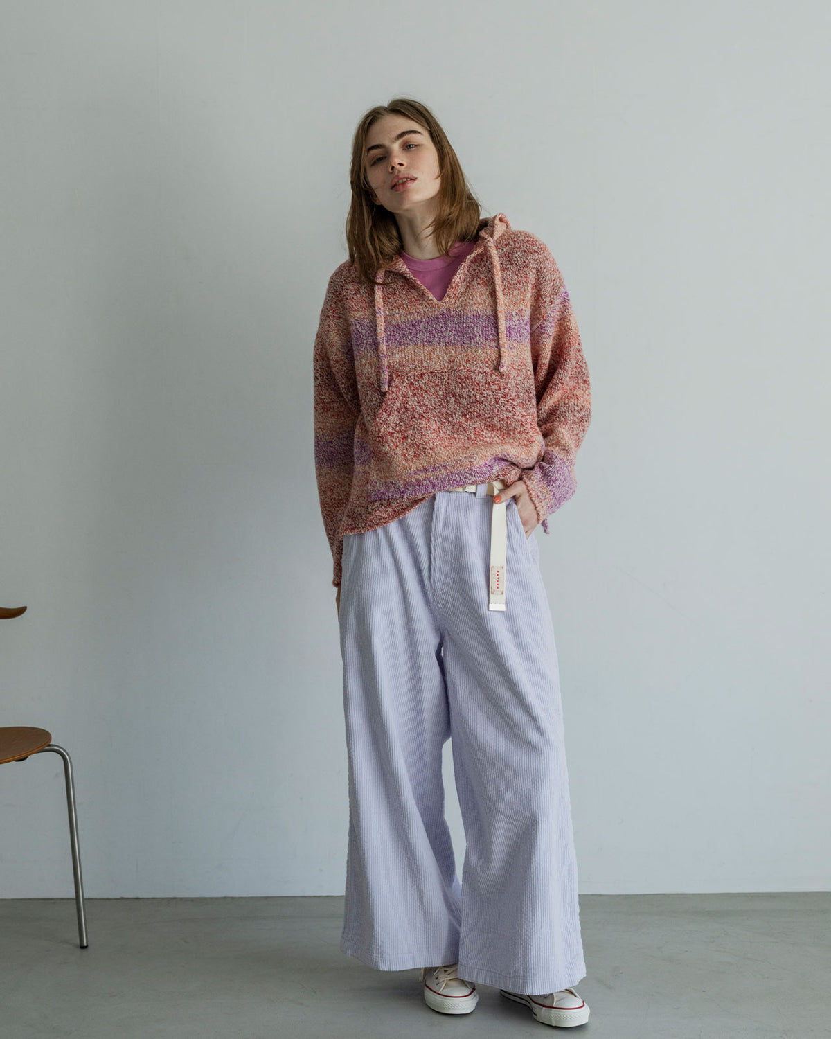 MEYAME WOOL MEXICAN KNIT PARKA