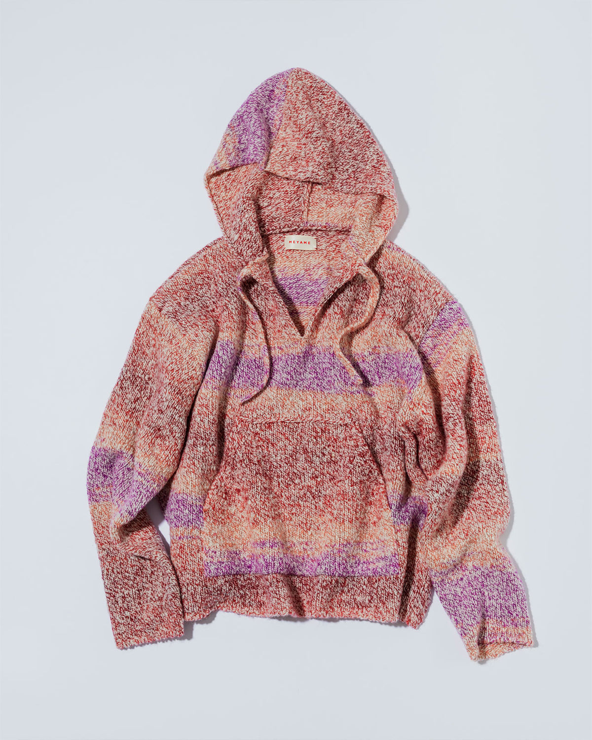 MEYAME WOOL MEXICAN KNIT PARKA