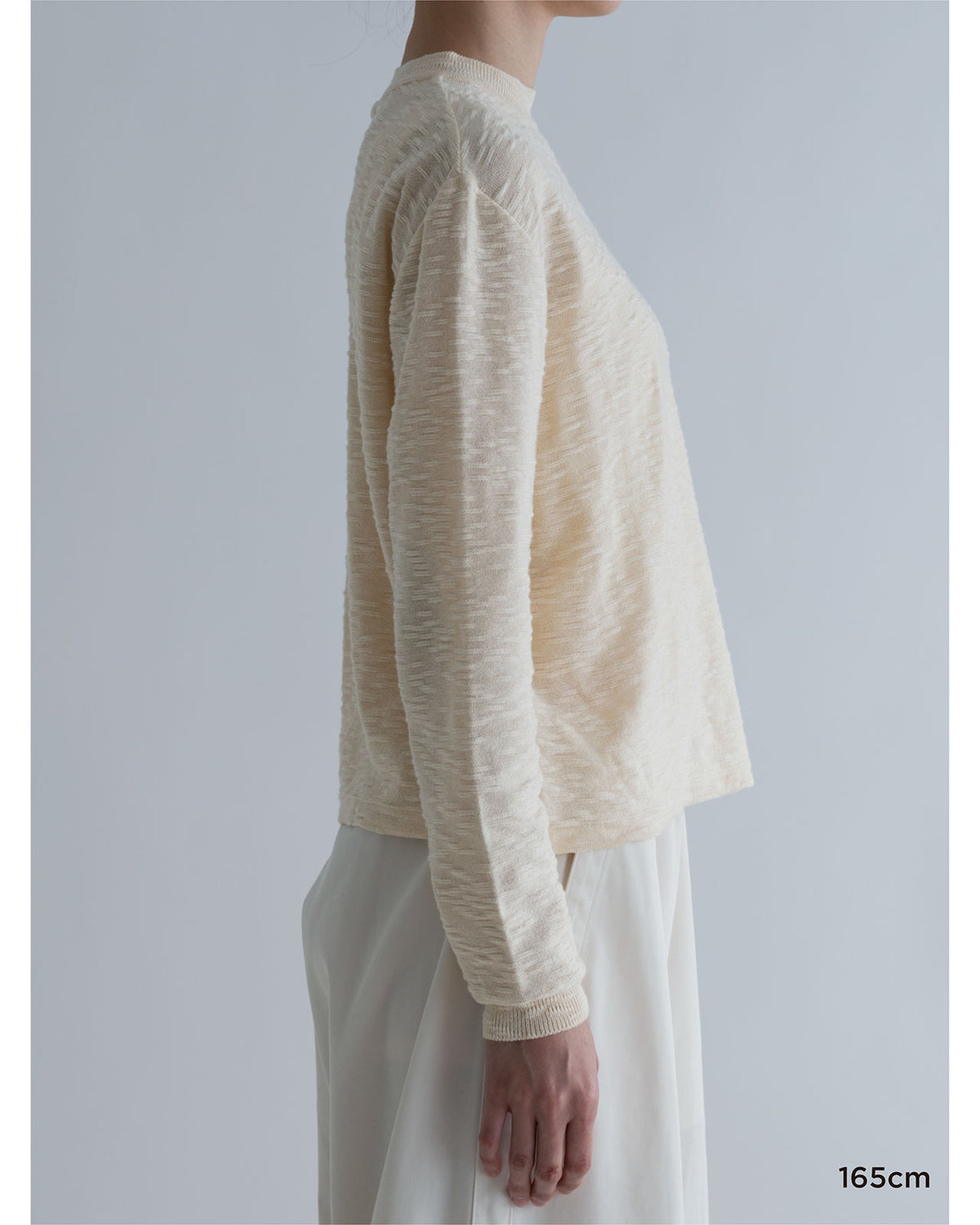 MEYAME BACK TEAR SHAPE KNIT