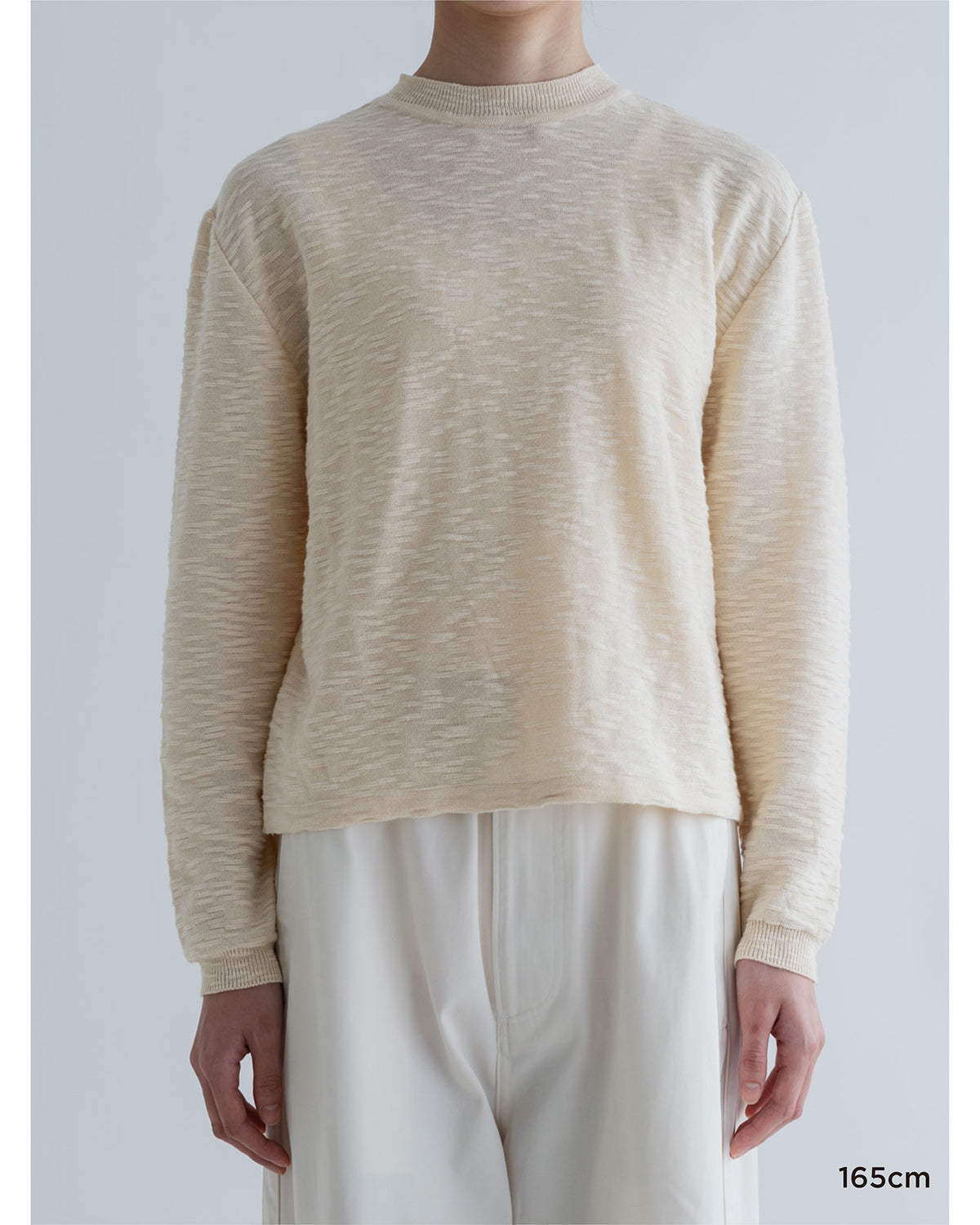 MEYAME BACK TEAR SHAPE KNIT