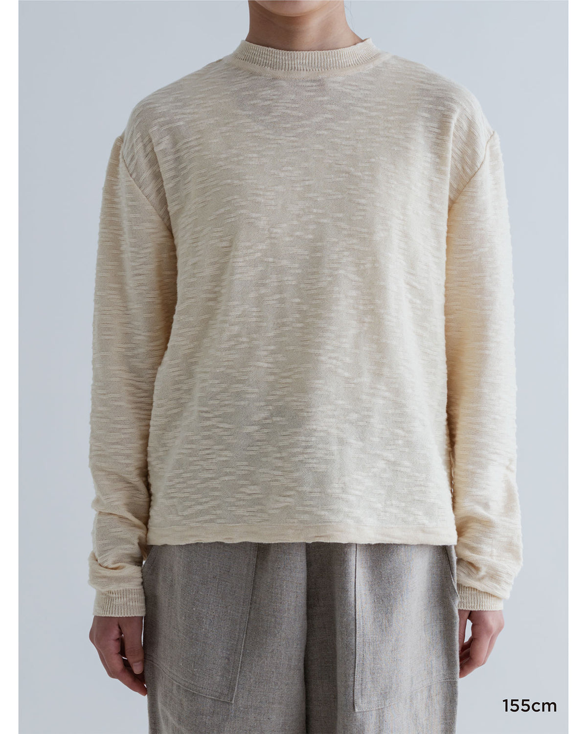 MEYAME BACK TEAR SHAPE KNIT