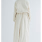 MEYAME FLLECE SNAP LONG DRESS