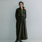 MEYAME FLLECE SNAP LONG DRESS