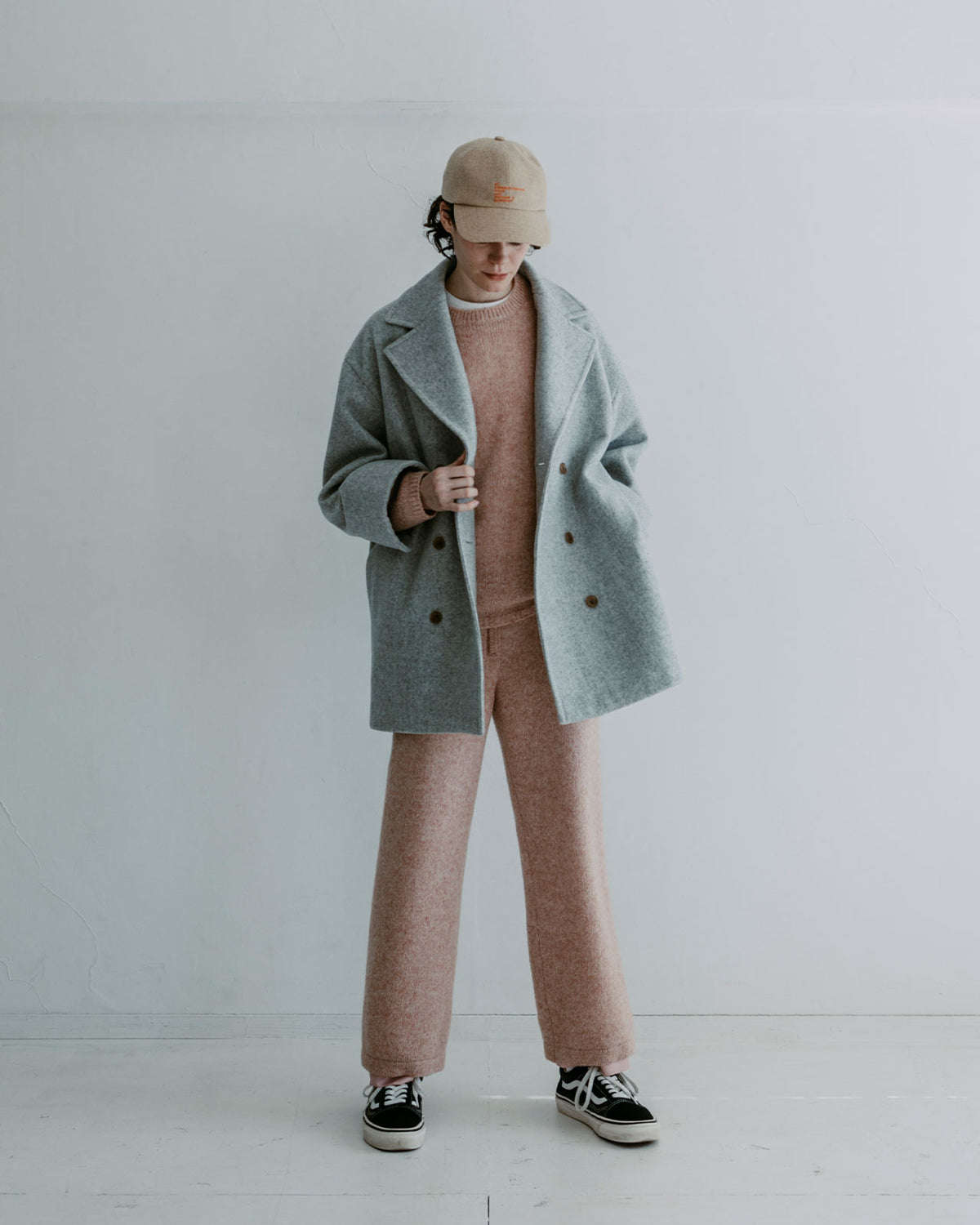 MEYAME FLUFFY WOOL DOUBLE PANTS