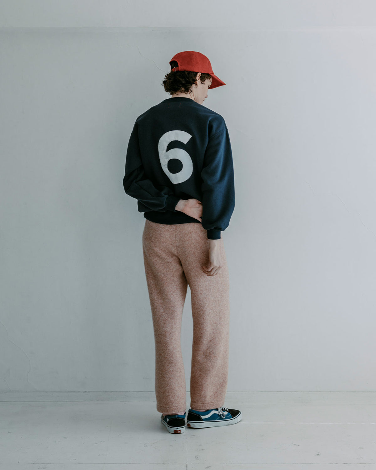 MEYAME FLUFFY WOOL DOUBLE PANTS