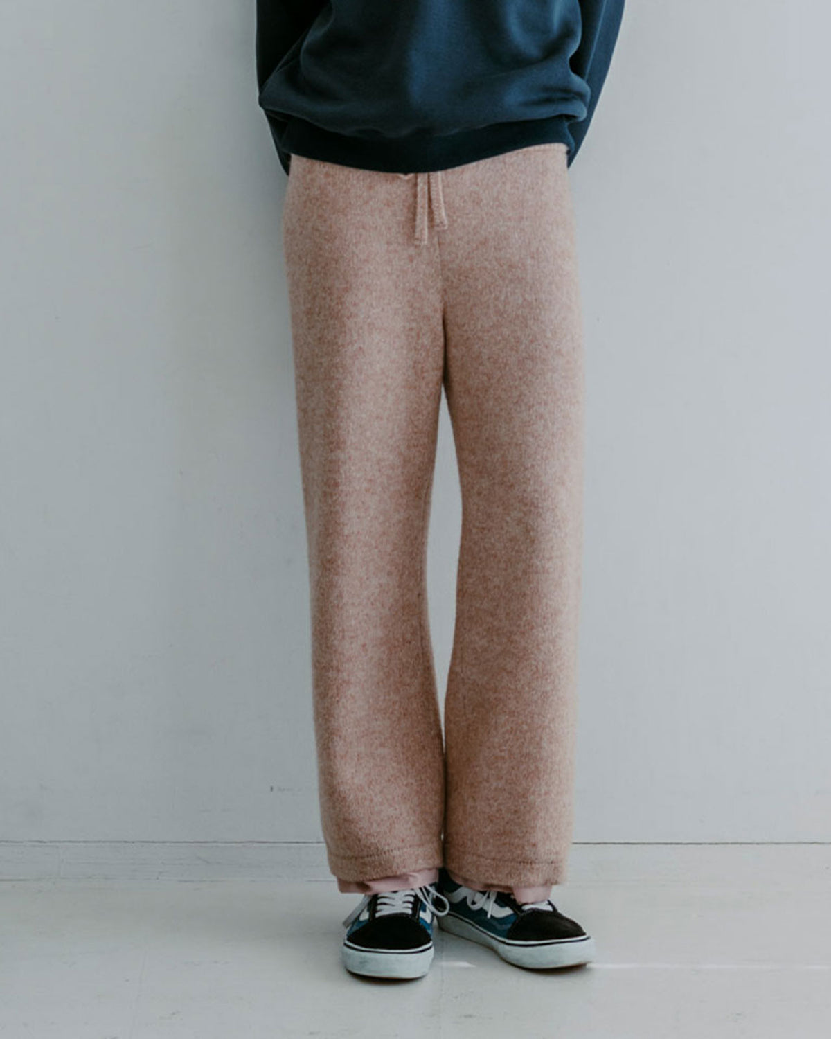MEYAME FLUFFY WOOL DOUBLE PANTS
