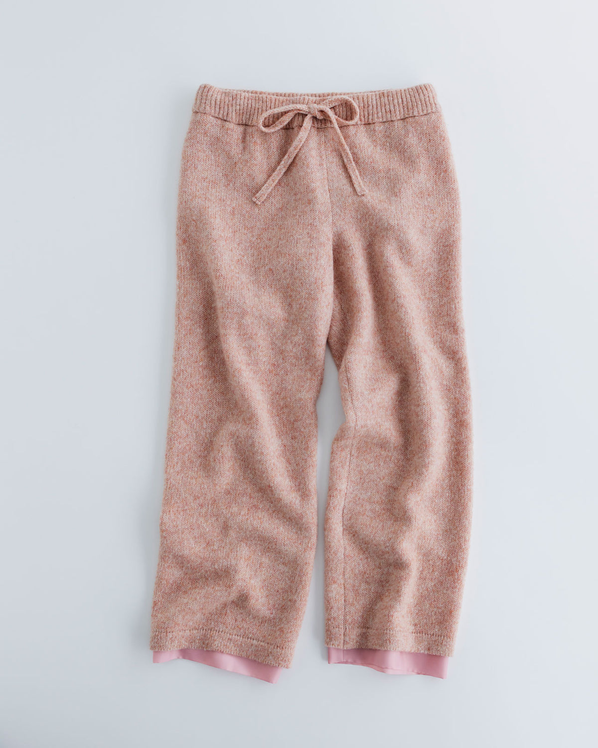 MEYAME FLUFFY WOOL DOUBLE PANTS