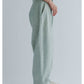 MEYAME BRUSHED JAZZ NEP DENIM  WIDE TUCK PANTS
