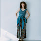 MEYAME SIDE LINE WIDE PANTS ( FLOWER )