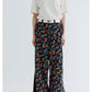 MEYAME SIDE LINE WIDE PANTS ( FLOWER )