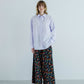 MEYAME SIDE LINE WIDE PANTS ( FLOWER )