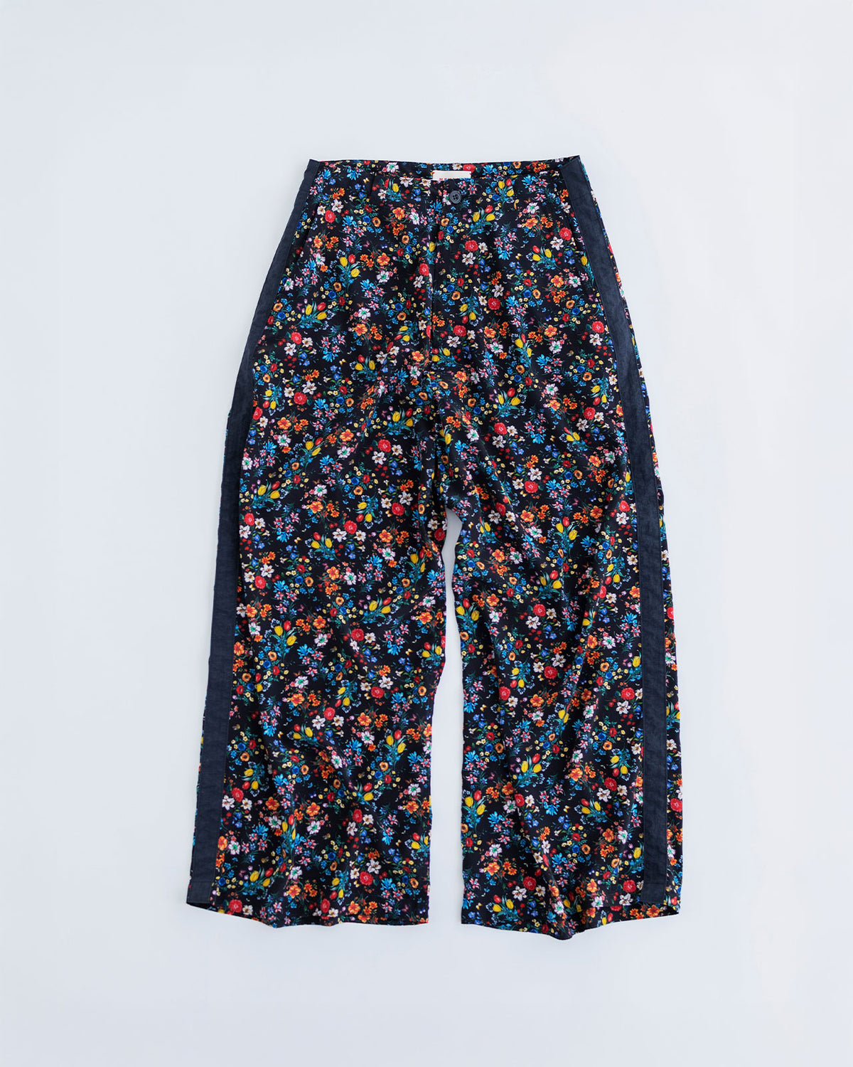 MEYAME SIDE LINE WIDE PANTS ( FLOWER )