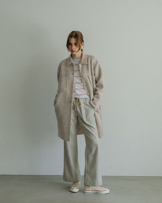 MEYAME WOOL DRAWCODE PANTS