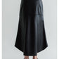 MEYAME SYNTHETIC LEATHER BEAUTIFUL SKIRT