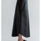 MEYAME SYNTHETIC LEATHER BEAUTIFUL SKIRT