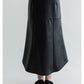 MEYAME SYNTHETIC LEATHER BEAUTIFUL SKIRT