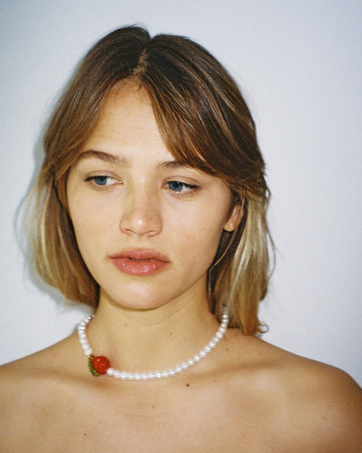 Pura Utz PEARL APPLE NECKLACE
