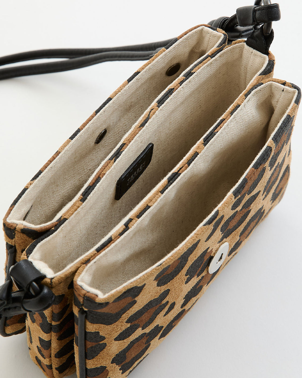 TESSEN CREATION FLAP BAG S (suede)