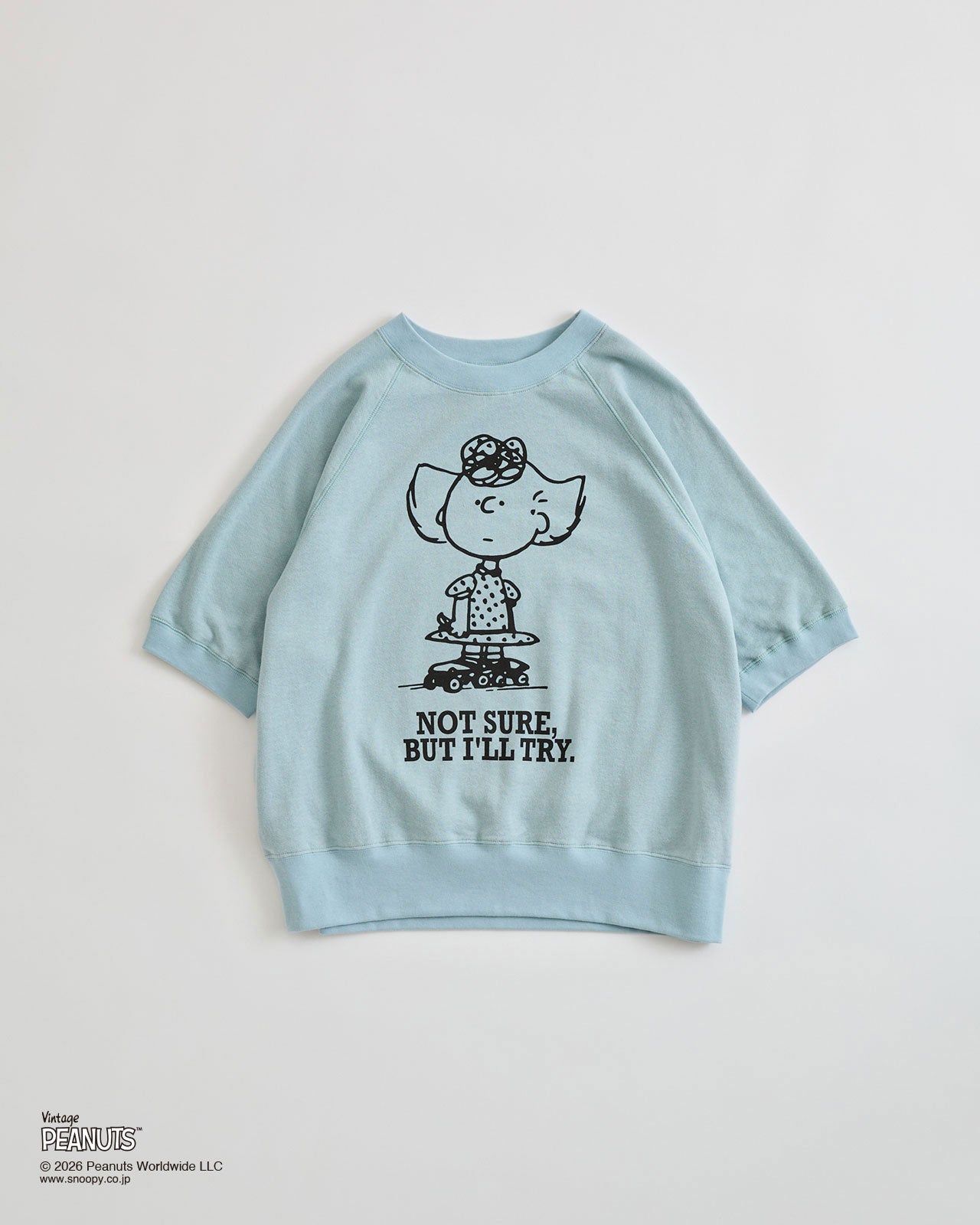 PEANUTS HALF SLEEVE SWEATSHIRT – Shinzone