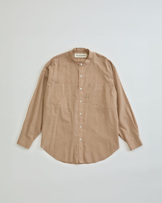 【4月中旬お届け】STAND COLLAR DADDY SHIRT