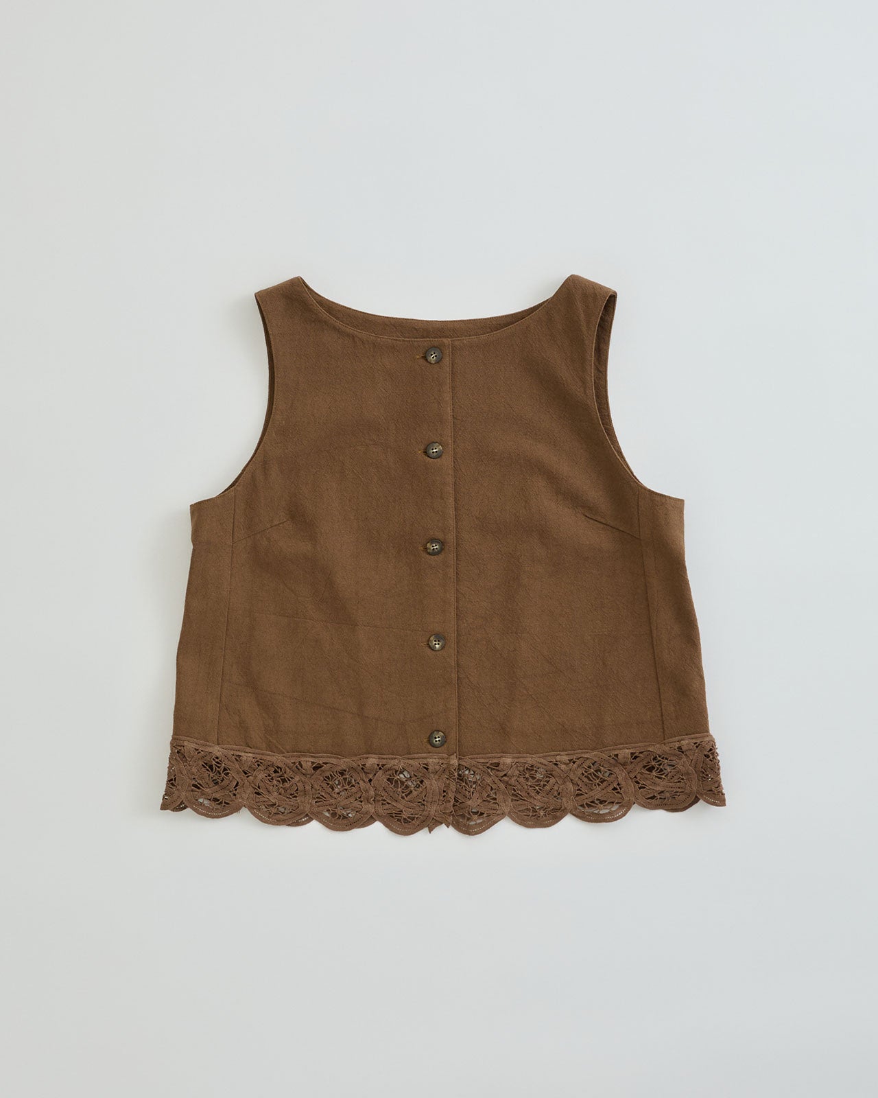 【4月中旬お届け】BATTENBERG LACE GILET