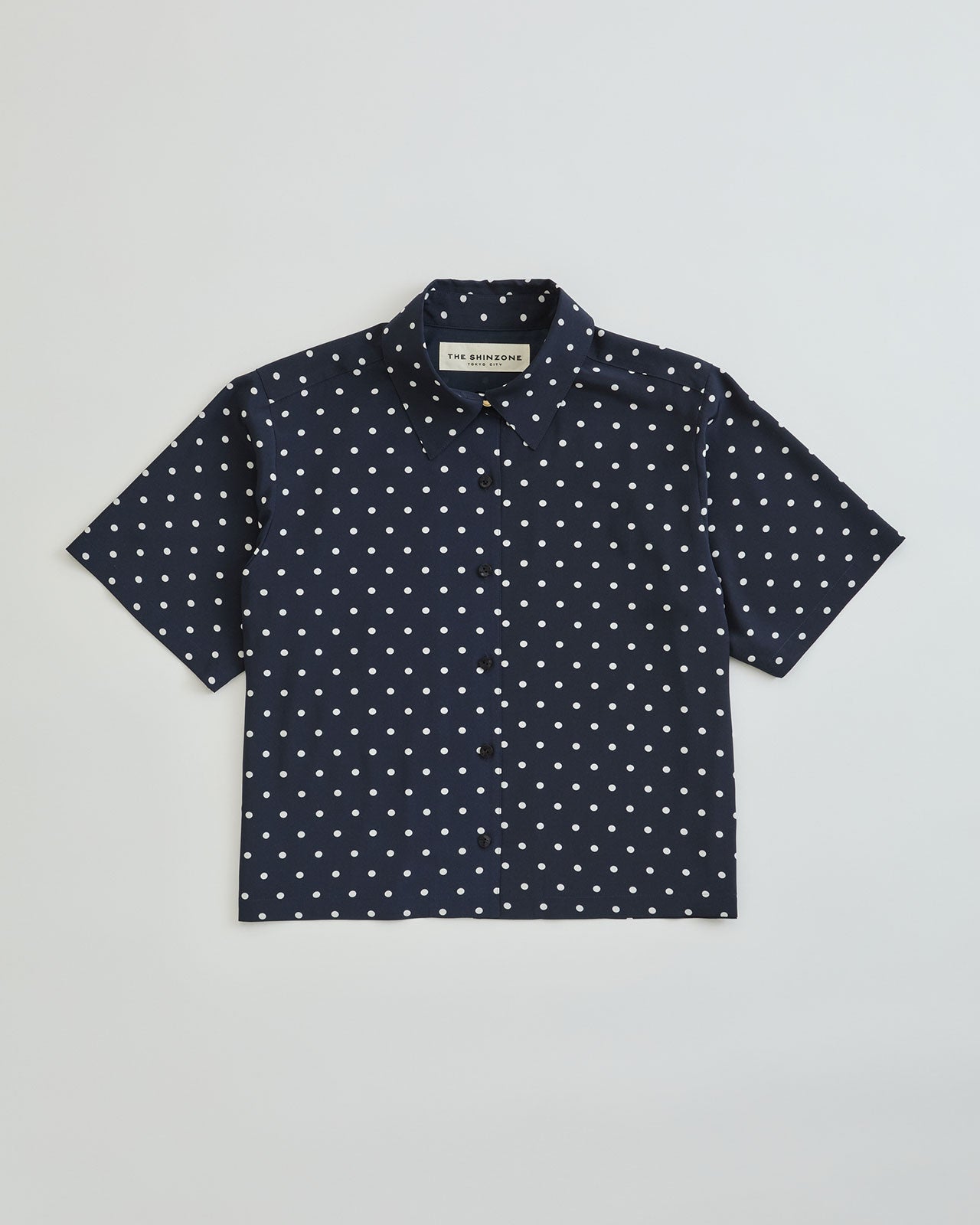 POLKA DOT HALF SLEEVE SHIRT – Shinzone