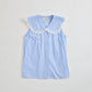 【7月上旬お届け】SLEEVELESS LACE BLOUSE