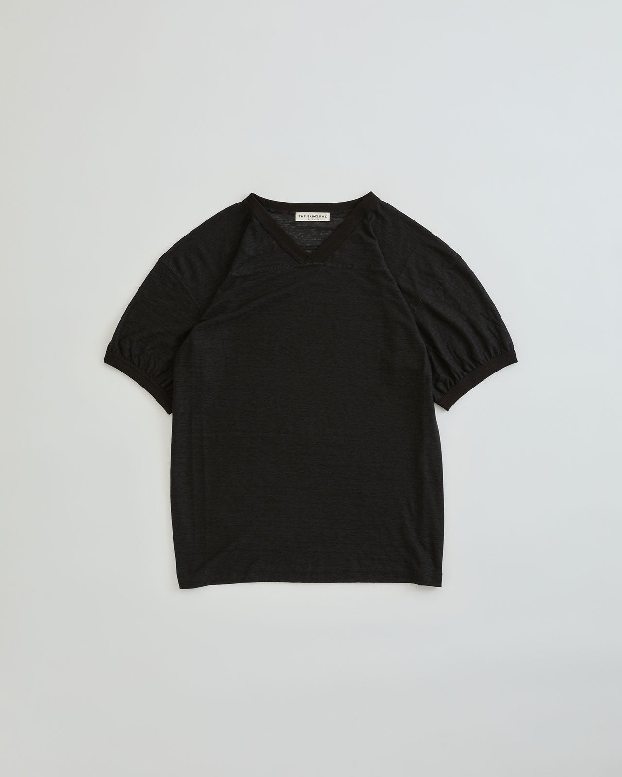 【5月中旬入荷予定】LINEN FOOTBALL TEE