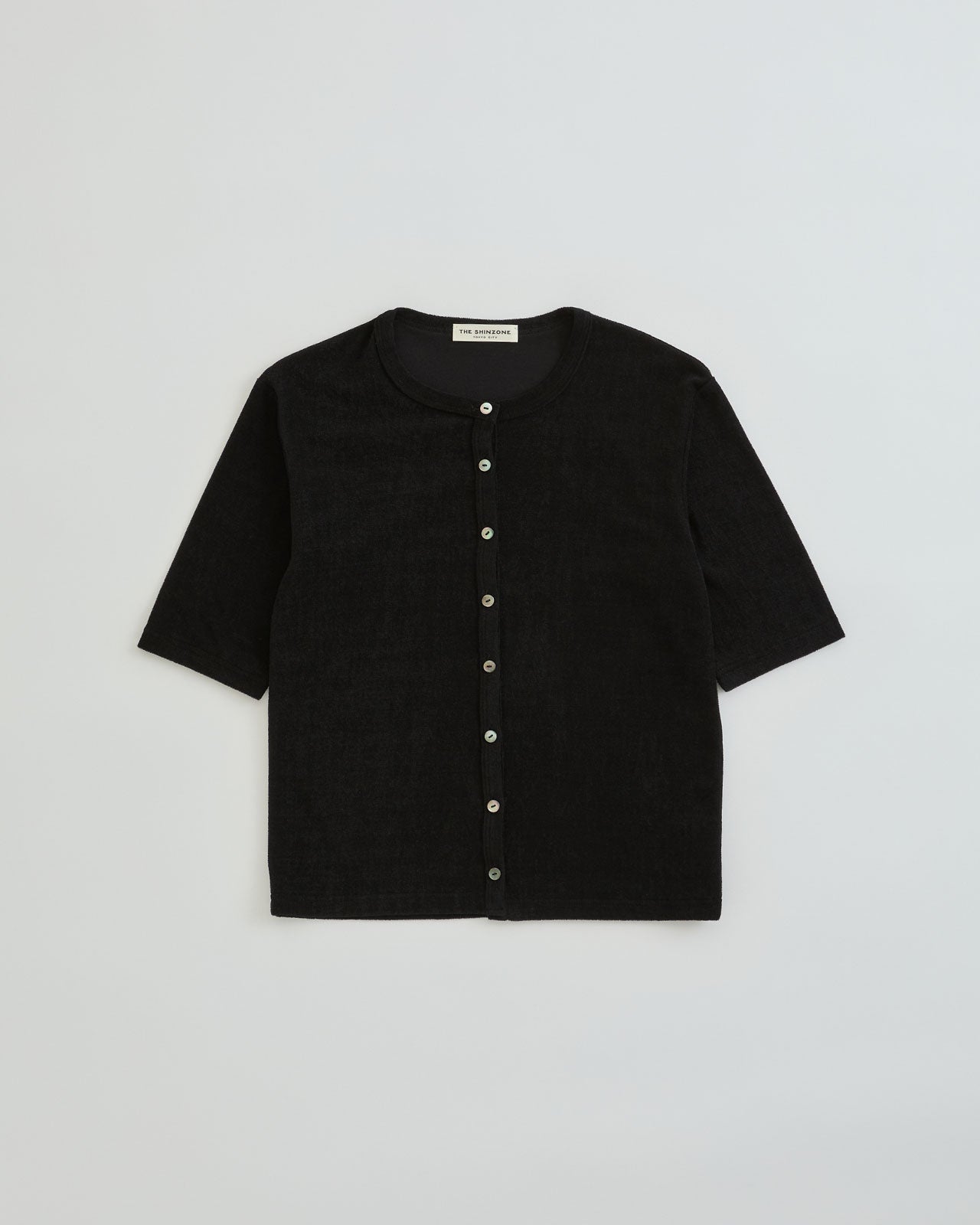 PILE HALF SLEEVE CARDIGAN – Shinzone