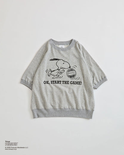 PEANUTS HALF SLEEVE SWEATSHIRT
